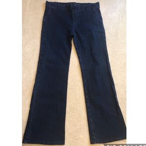 Betabrand Dark Indigo Yoga Jeans